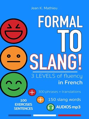 cover image of Formal to Slang--3 Levels of Fluency